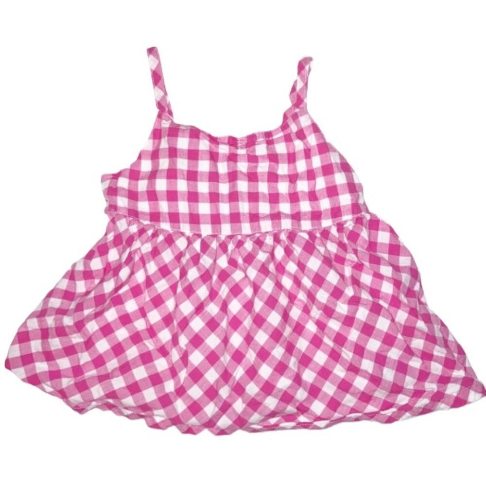 Girls checkered tank top